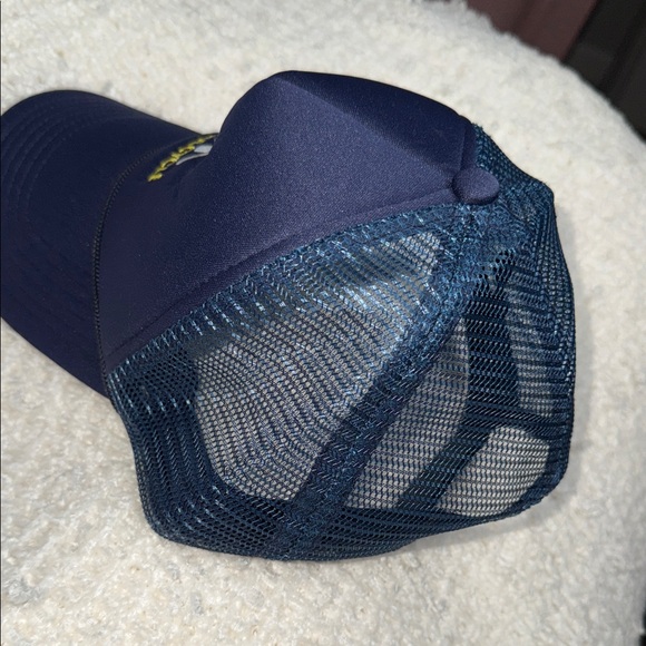 SoulCycle Blue and Yellow Trucker Hat - Picture 3 of 6